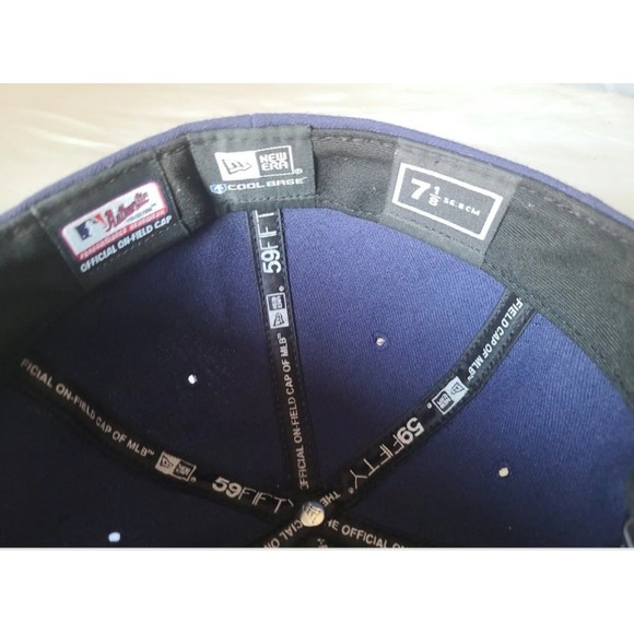 Milwaukee Brewers MIL MLB Authentic New Era 59FIFTY Fitted Cap 7 1/8 - 5950 Hat - Picture 10 of 12